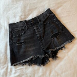 Abercrombie & Fitch High Rise Denim Shorts